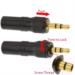 فیش نری 3.5mm مخصوص گیرنده فرستنده  Locking 3.5mm Stereo Male Plug HF